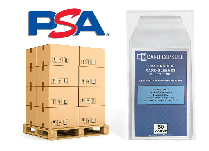 PSA Graded Card Sleeves | Sleeves for PSA Slabs | PSA